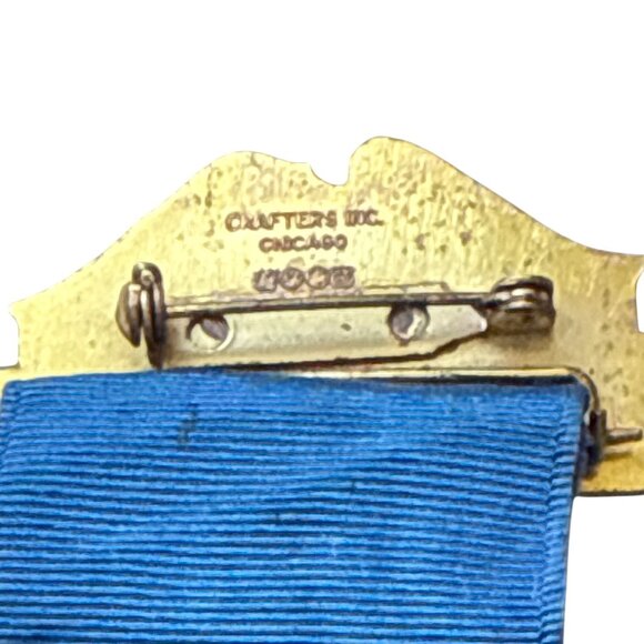 1960 Republican National Convention Delegate Badge Ribbon Chicago Political Memo - Picture 9 of 13